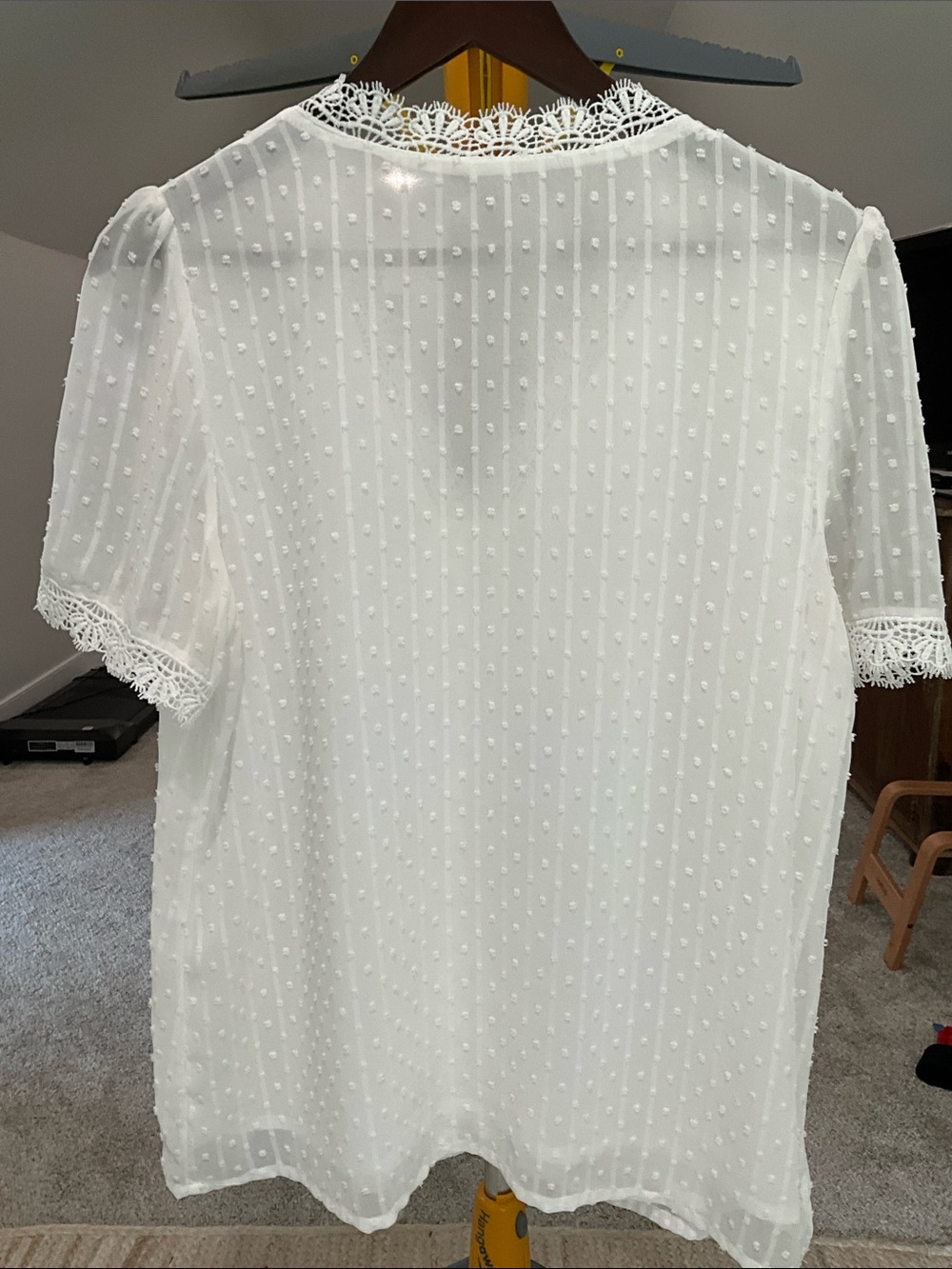Boho White Tunic - Picture 3 of 6